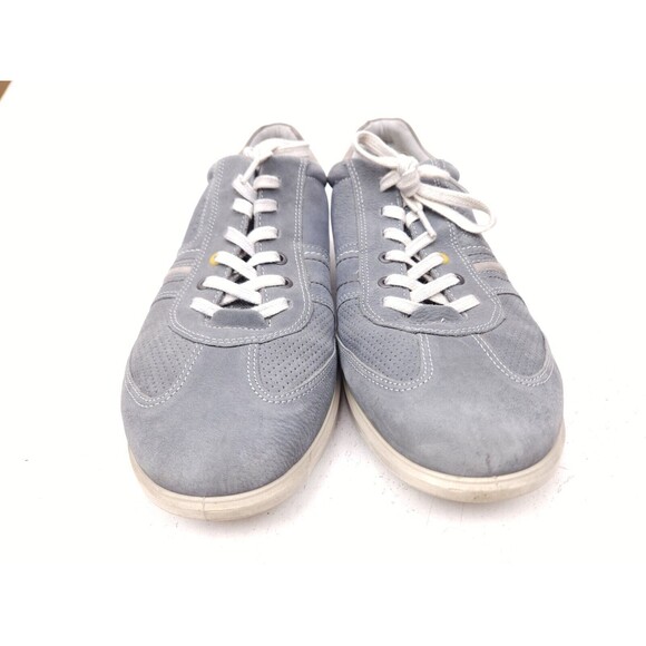 Ecco Mens Chandler Casual Sneakers Shoes Gray Leather Size 46 EU - 12-12.5 US main image 9